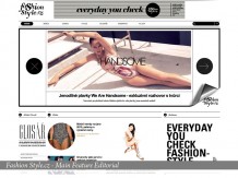 fashioncz FashionStyle.cz (main feature editorial)