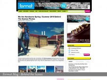 formatmag Format Magazine - Behind The Scenes