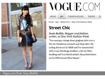 vogueonline Suzy Bubble on Vogue.com
