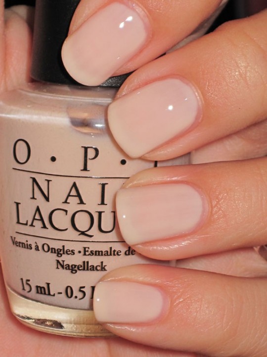 Perfect nude square nails