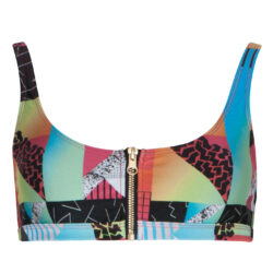 Equilibrium Zip Crop Top